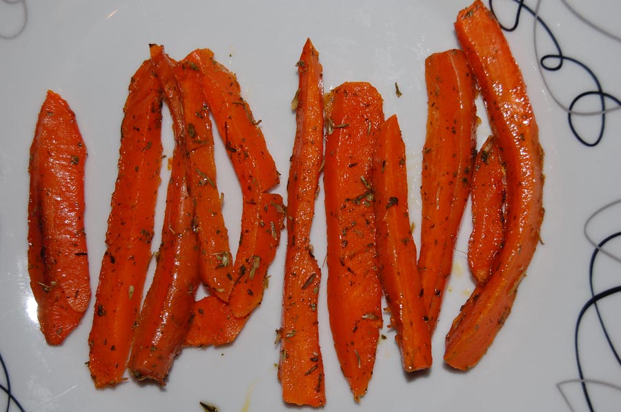 Моркови на пара